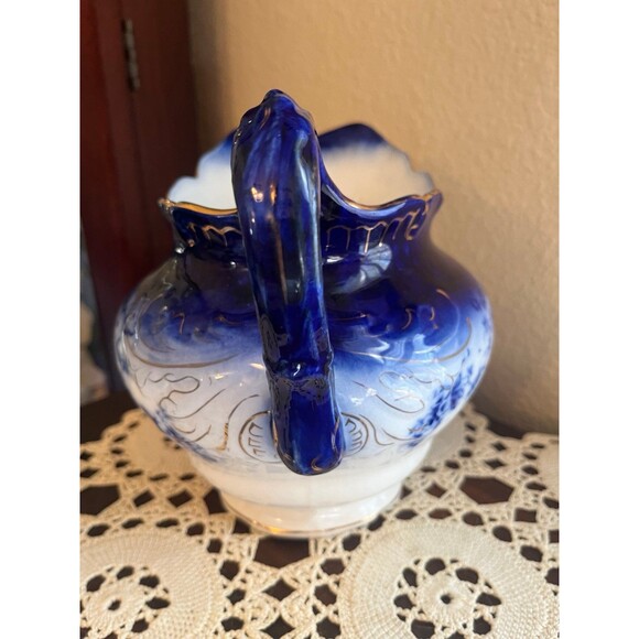 RARE Antique LaBelle China Water Pitcher - Picture 4 of 7